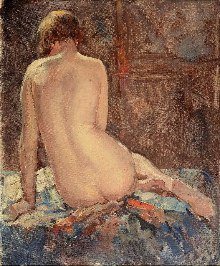 André Cluysenaar - Nudo femminile da dietro